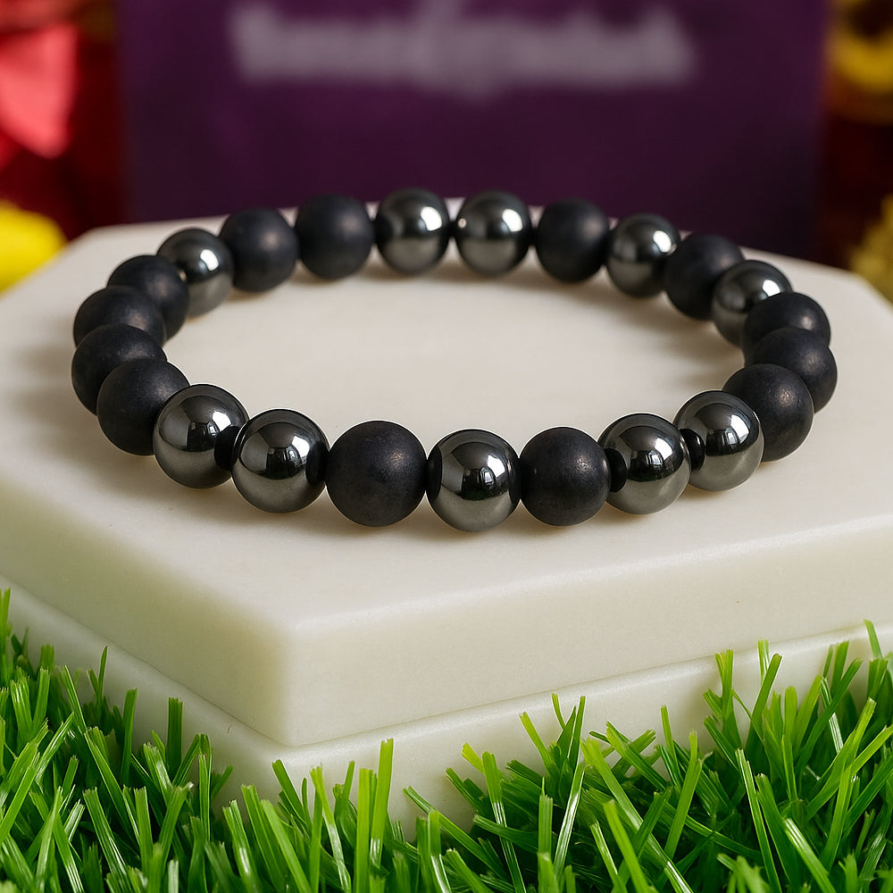 Raw Pyrite Bracelet (8mm Stretch)