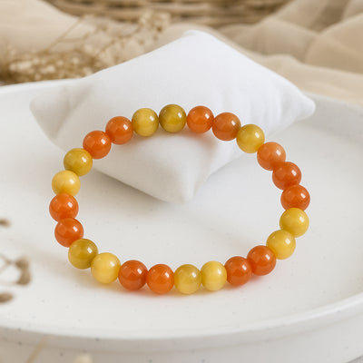 Certified Natural Mixed Cat’s Eye Bracelet