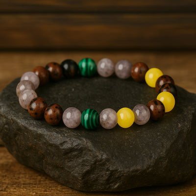 Certified Natural Healing Stone Bracelet