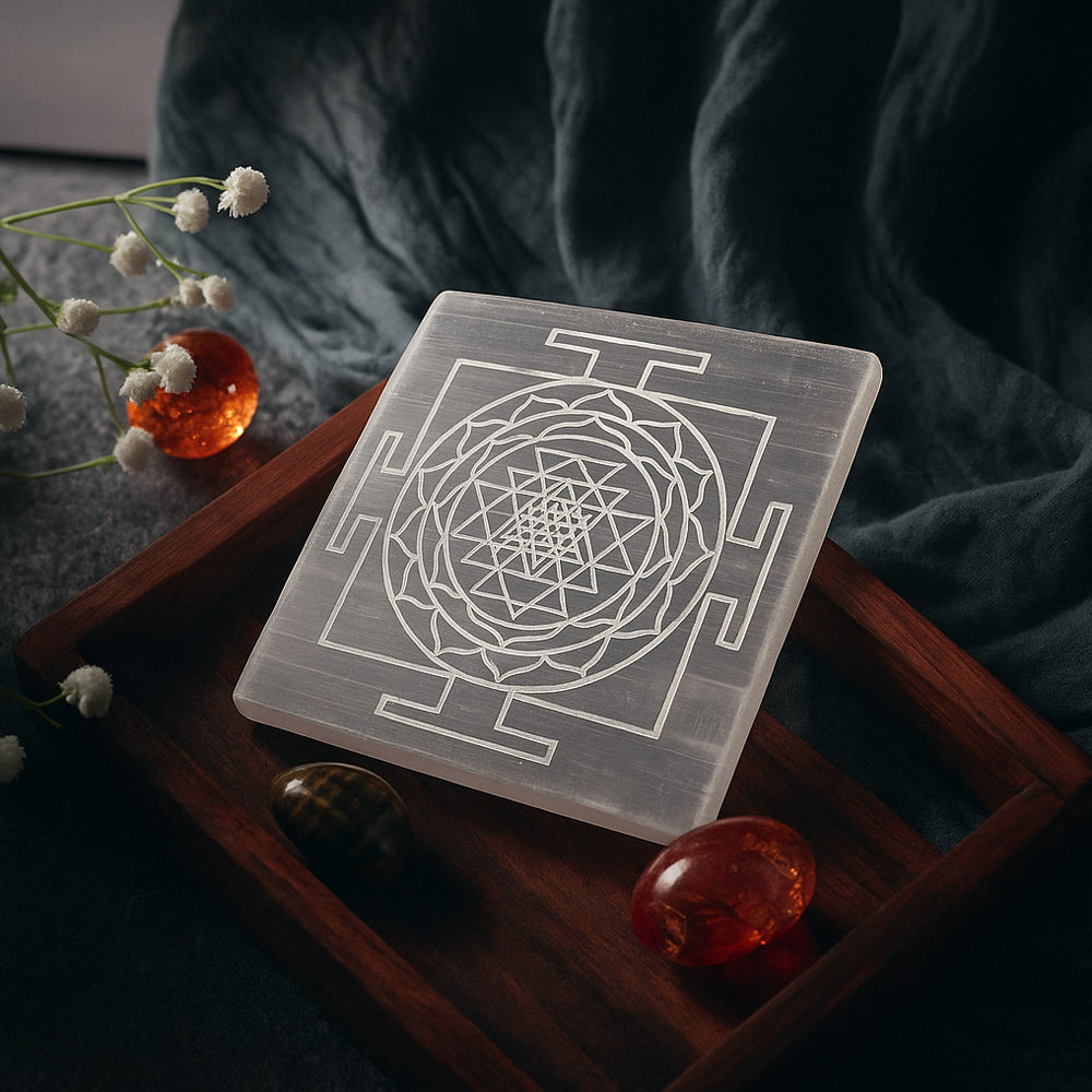 Selenite Charging Plate