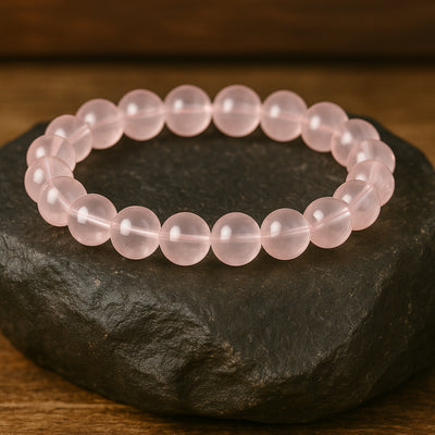Rose Quartz Bracelet 8mm