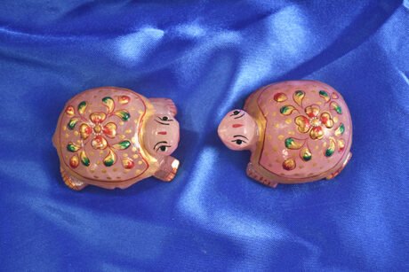 Turtles in Rose Quartz (Harmony And Love)